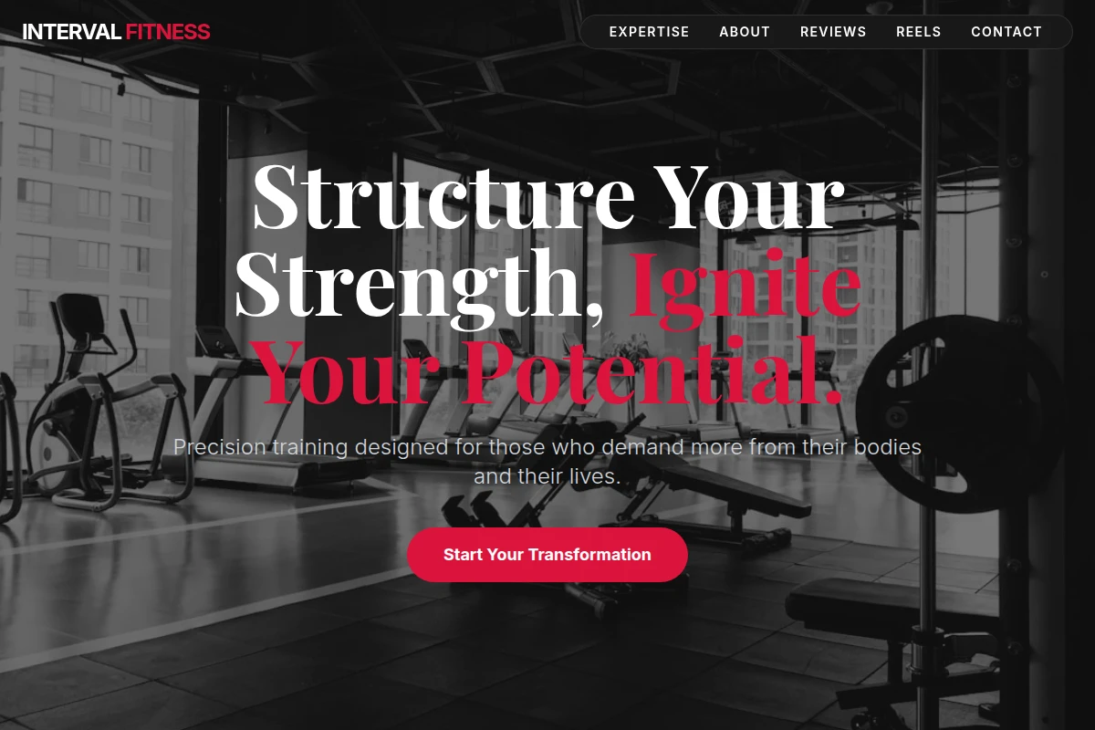 Interval Fitness Personal Training Studio