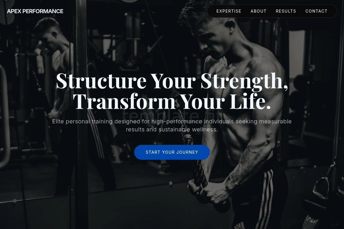 Wellness Fitness Personal Training Studio