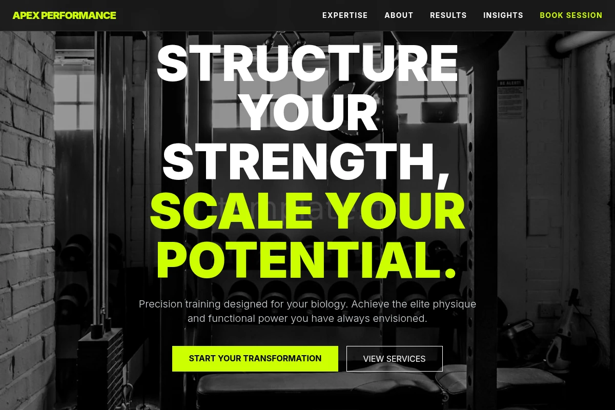 Peak Fitness Personal Training Studio
